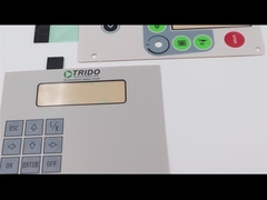 ROHS FPC মেমব্রেন সুইচ কাস্টম মেমব্রেন কীপ্যাড ফ্ল্যাট বোতাম সহ